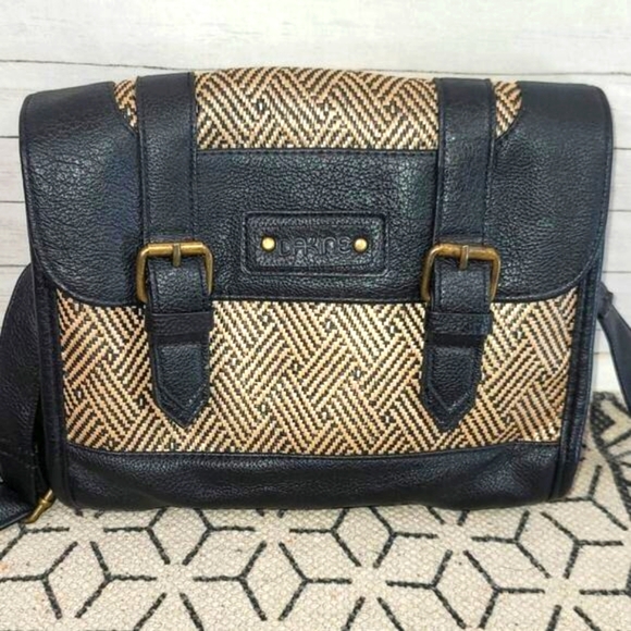 DAKINE JOSEPHINE TWEED/FAUX LEATHER SHOULDER BAG - Picture 2 of 15